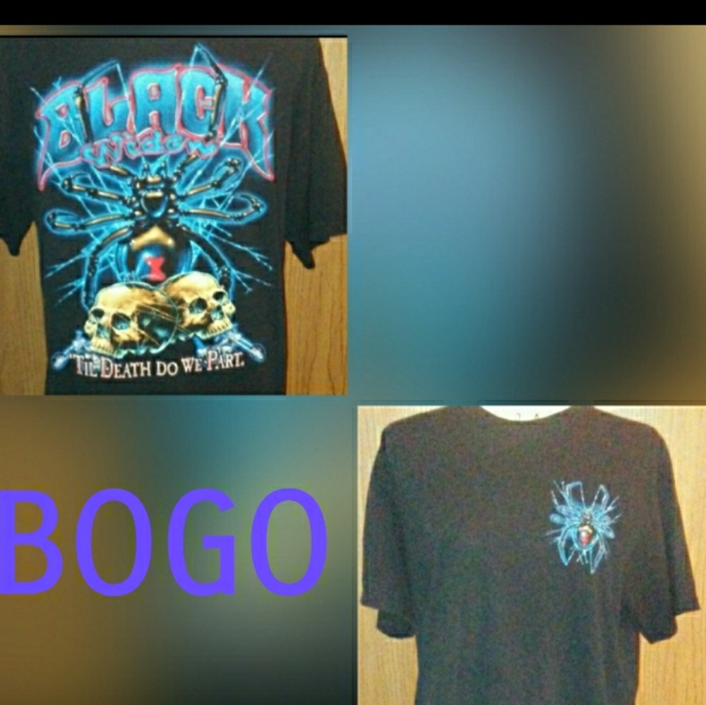 Black widow tee